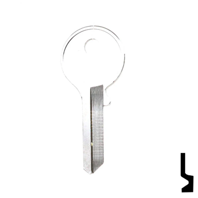 Uncut Key Blank | Clinton Padlocks | T67D - Image 12