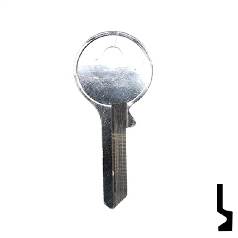 Uncut Key Blank | Clinton Padlocks | T67D - Image 13