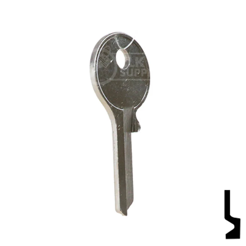 Uncut Key Blank | Clinton Padlocks | T67D - Image 16