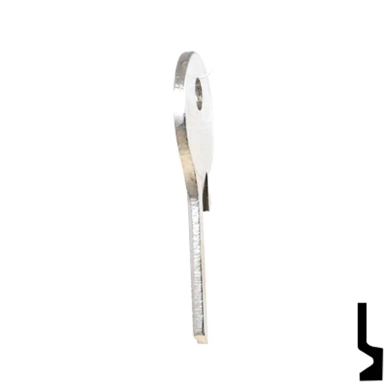 Uncut Key Blank | Clinton Padlocks | T67D - Image 18