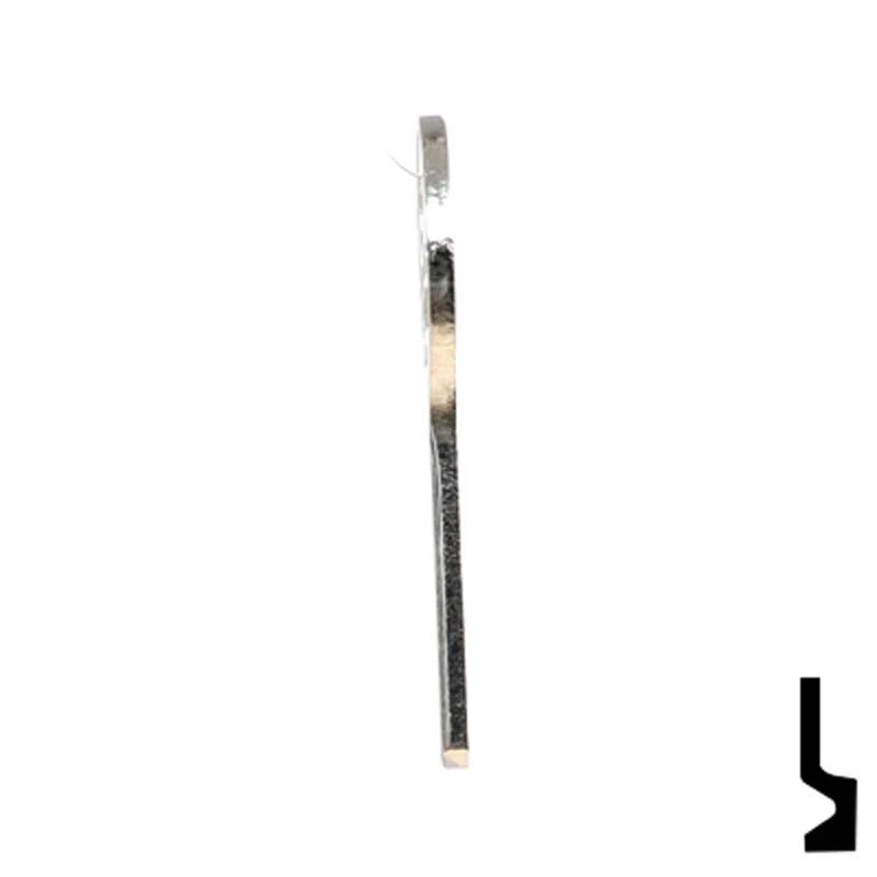 Uncut Key Blank | Clinton Padlocks | T67D - Image 19