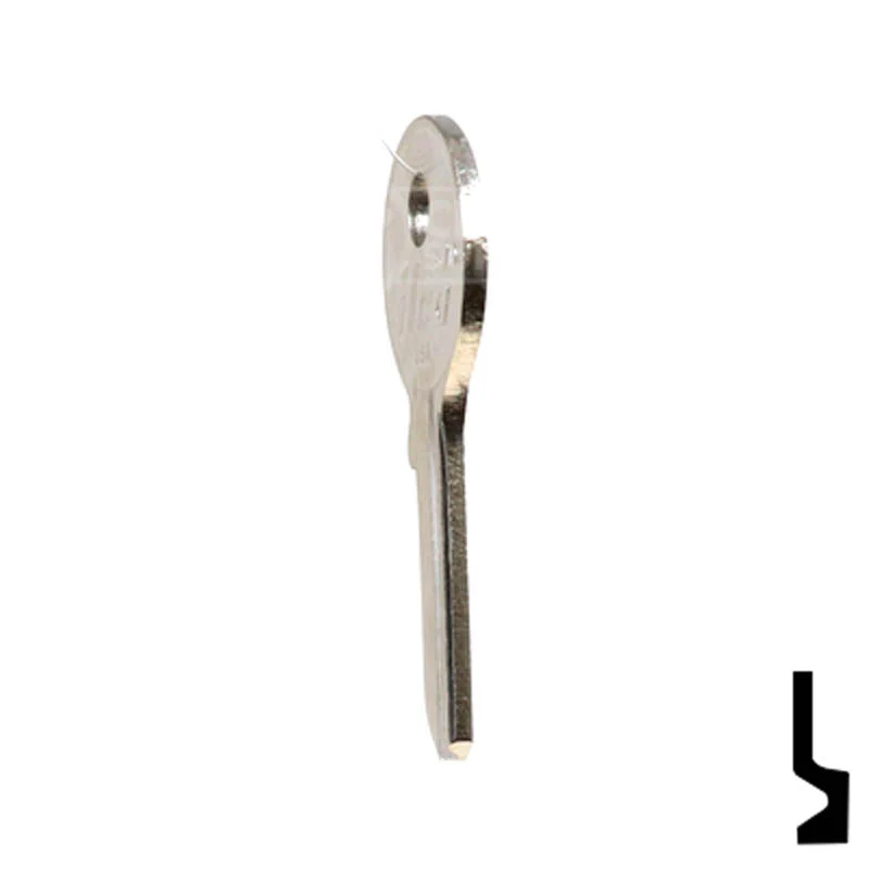 Uncut Key Blank | Clinton Padlocks | T67D - Image 20