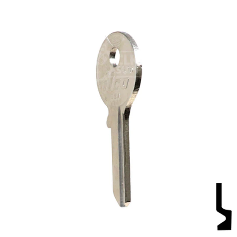 Uncut Key Blank | Clinton Padlocks | T67D - Image 21