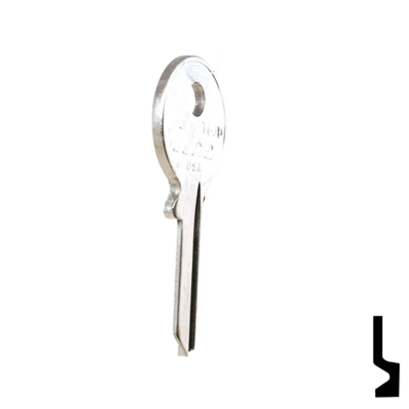 Uncut Key Blank | Clinton Padlocks | T67D - Image 5