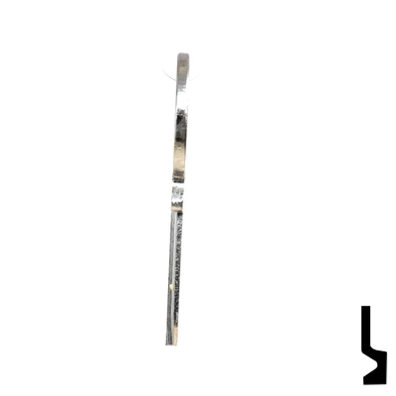 Uncut Key Blank | Clinton Padlocks | T67D - Image 7