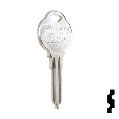 Uncut  Key Blank | The Club | 1589J, CLB10 - Image 5