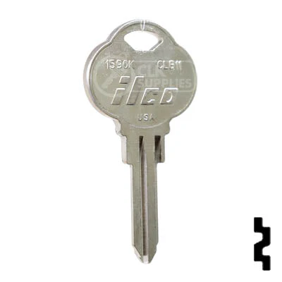 Uncut Key Blank | The Club | 1590K, CLB11 - Image 3