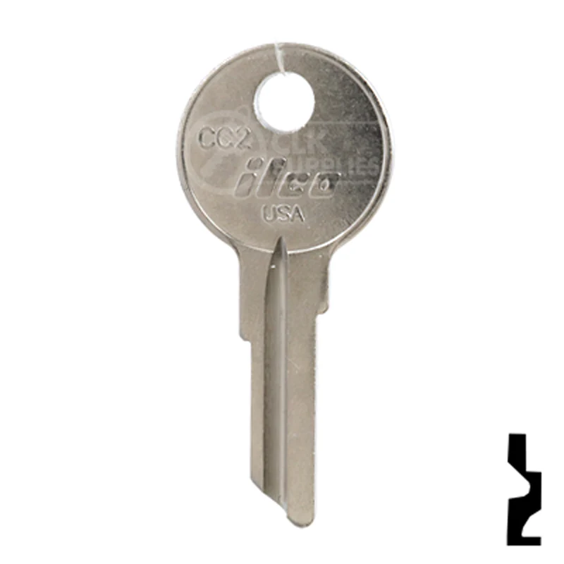 Uncut Key Blank | Club Car | CC2 - Image 24