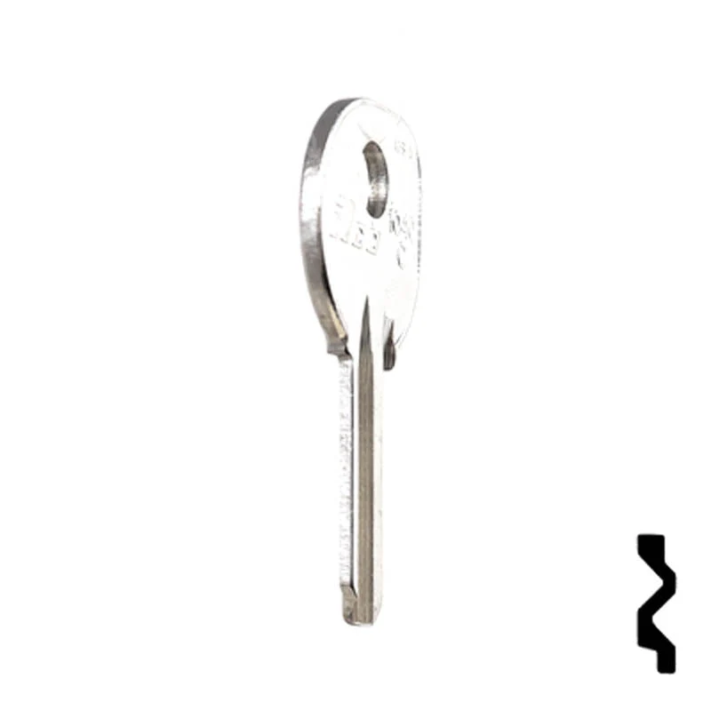 Uncut Key Blank | Clum, Mariner Boat | 1040C - Image 5