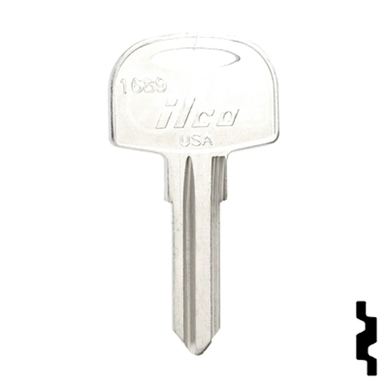 Uncut Key Blank | Cole Hersee | 1689 - Image 2