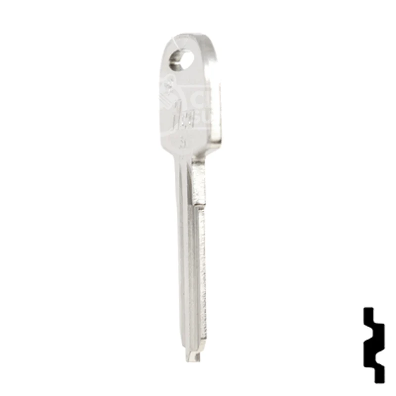 Uncut Key Blank | Cole Hersee | 1689 - Image 20