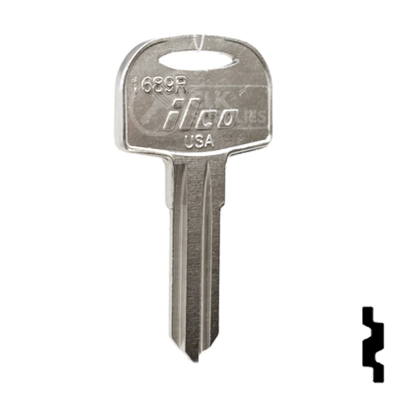 Uncut Key Blank | Cole Hersee | 1689R - Image 4