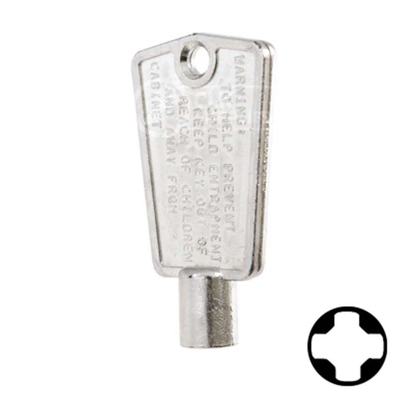 Uncut Key Blank | CompX, National | BD102 - Image 10