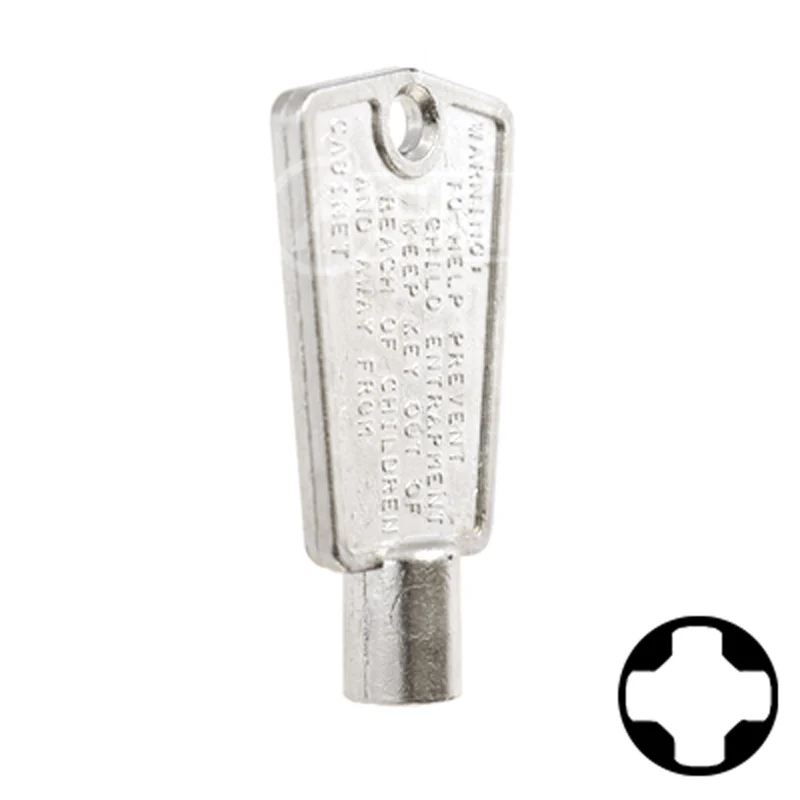 Uncut Key Blank | CompX, National | BD102 - Image 16