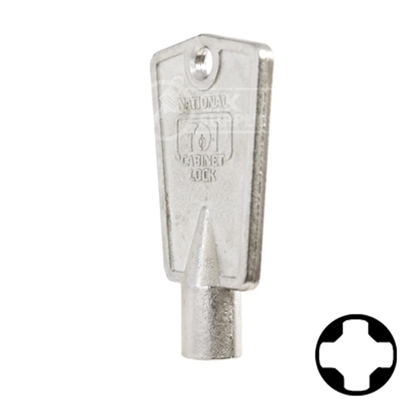 Uncut Key Blank | CompX, National | BD102 - Image 21