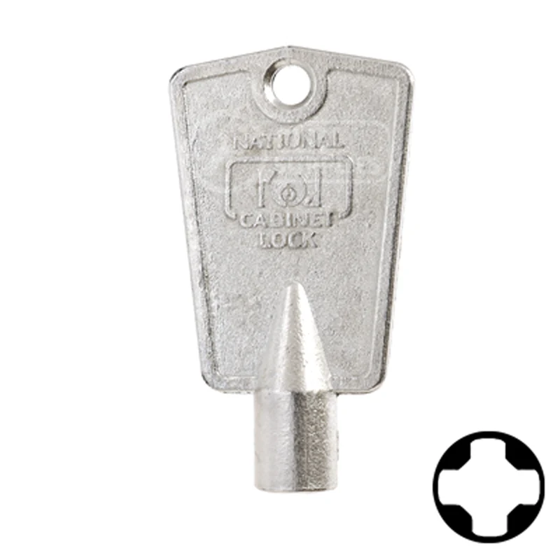 Uncut Key Blank | CompX, National | BD102 - Image 24