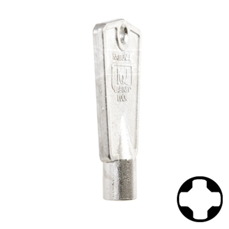Uncut Key Blank | CompX, National | BD102 - Image 5