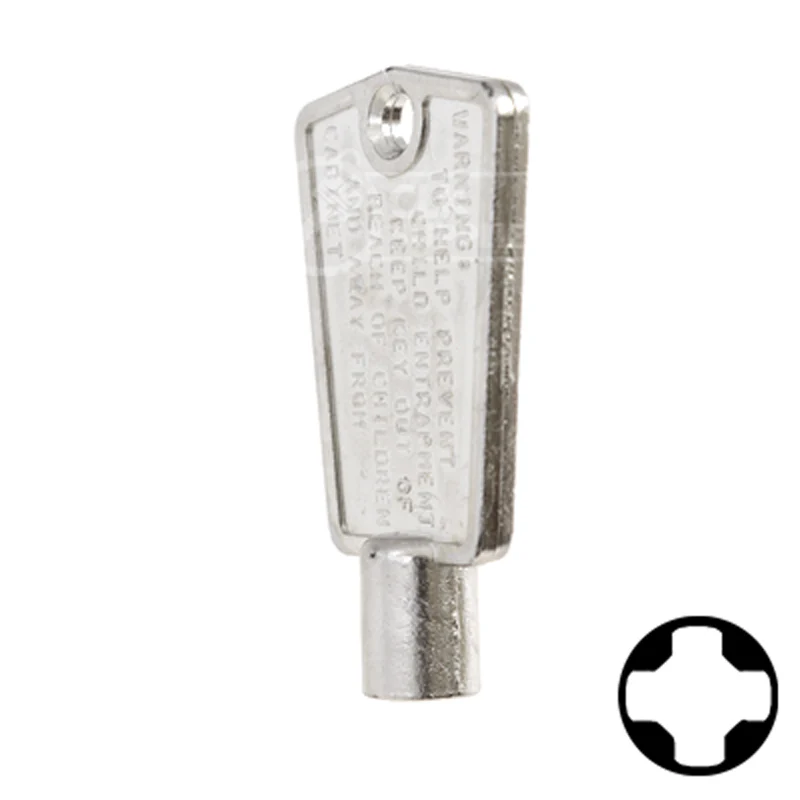 Uncut Key Blank | CompX, National | BD102 - Image 9