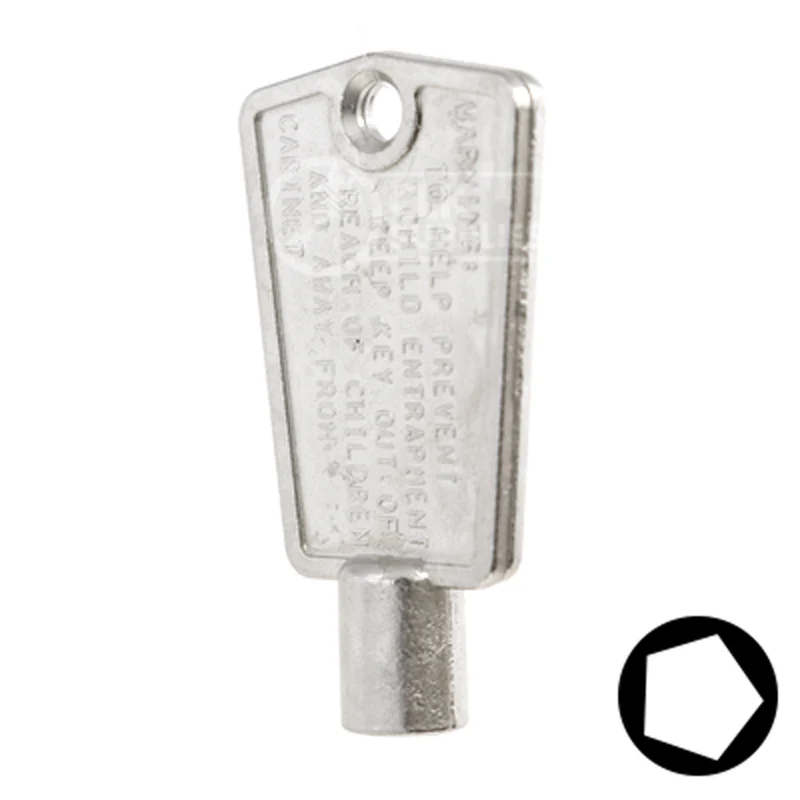 Uncut Key Blank | CompX, National | BD104 - Image 10