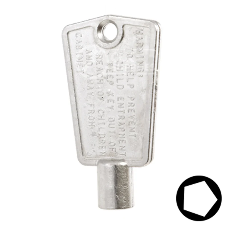 Uncut Key Blank | CompX, National | BD104 - Image 11