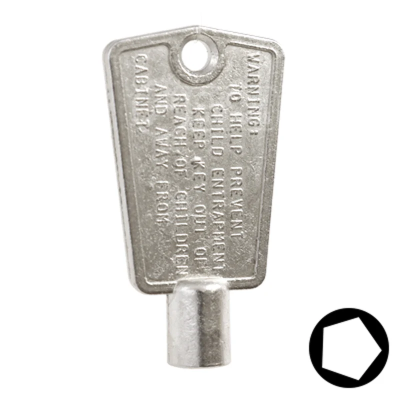 Uncut Key Blank | CompX, National | BD104 - Image 14