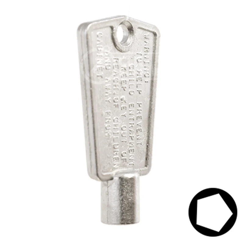 Uncut Key Blank | CompX, National | BD104 - Image 16