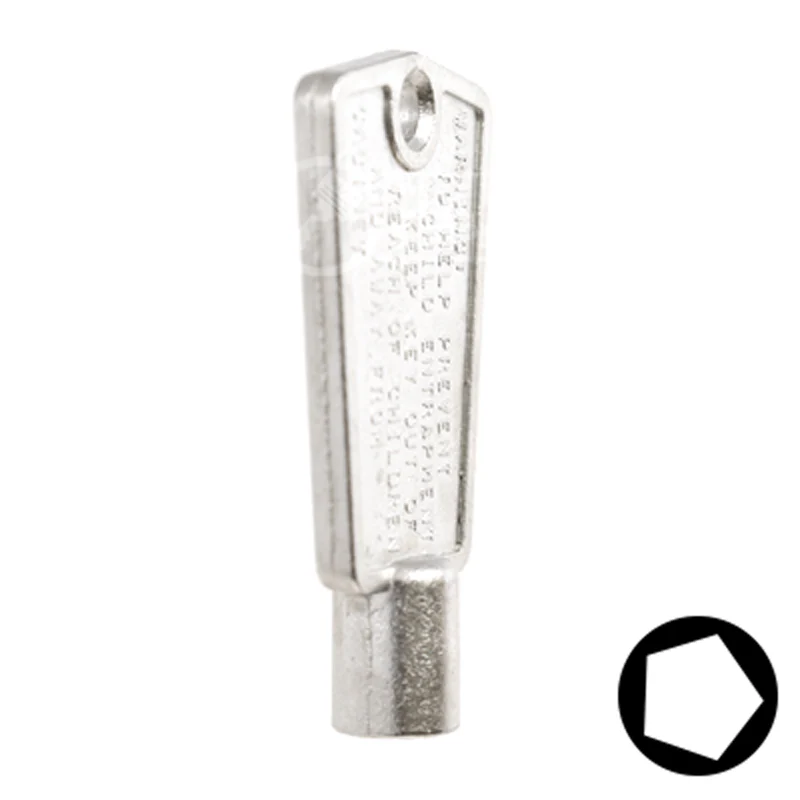 Uncut Key Blank | CompX, National | BD104 - Image 17