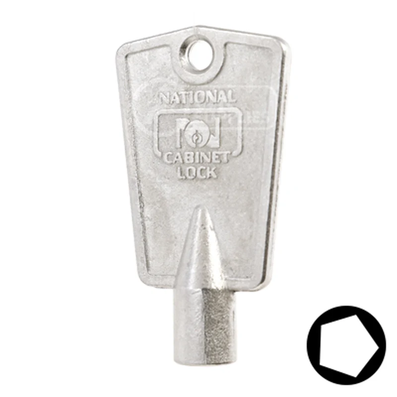 Uncut Key Blank | CompX, National | BD104 - Image 23