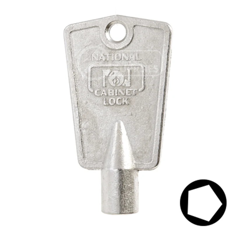 Uncut Key Blank | CompX, National | BD104 - Image 24