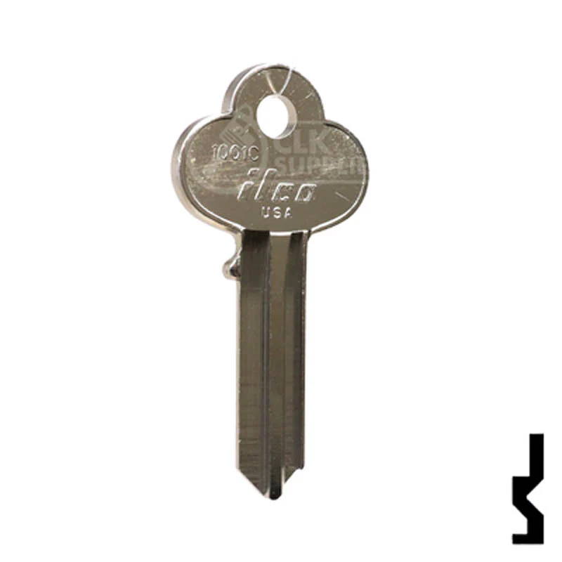 Uncut Key Blank |  Corbin Russwin | 1001C - Image 3