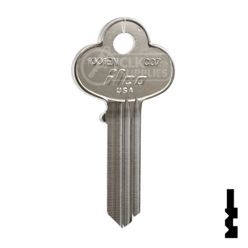 Uncut Key Blank | Corbin Russwin |1001EN, CO7 - Image 2