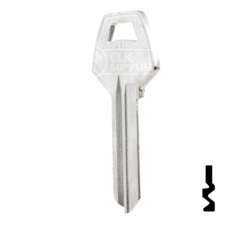Uncut Key Blank | Corbin Russwin | A1001ABM, CO89 - Image 10