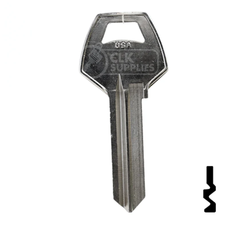 Uncut Key Blank | Corbin Russwin | A1001ABM, CO89 - Image 13