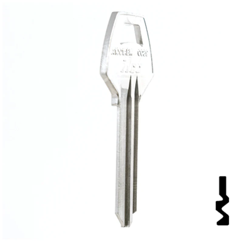 Uncut Key Blank | Corbin Russwin | A1001ABM, CO89 - Image 5