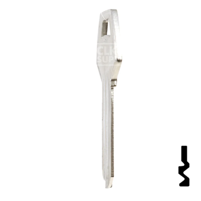 Uncut Key Blank | Corbin Russwin | A1001ABM, CO89 - Image 8