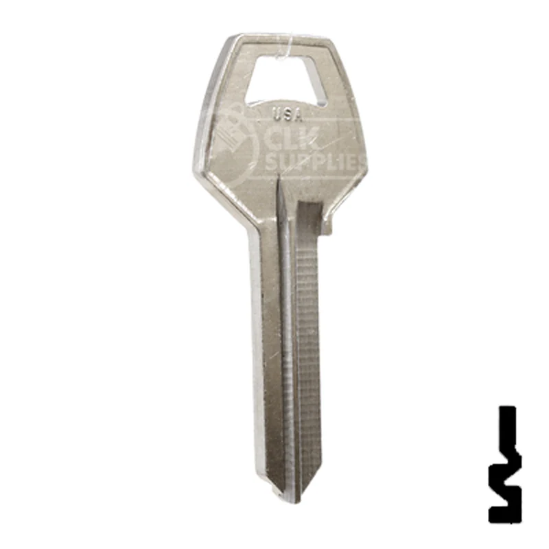 Uncut Key Blank | Corbin Russwin | A1001AH, CO91 - Image 16