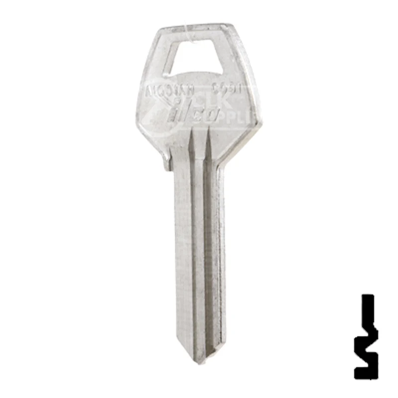 Uncut Key Blank | Corbin Russwin | A1001AH, CO91 - Image 23