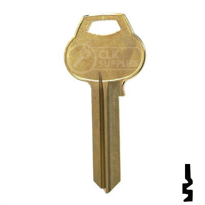 Uncut Key Blank | Corbin Russwin | A1012-59A2 - Image 11