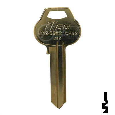 Uncut Key Blank | Corbin Russwin | A1012-59A2 - Image 24