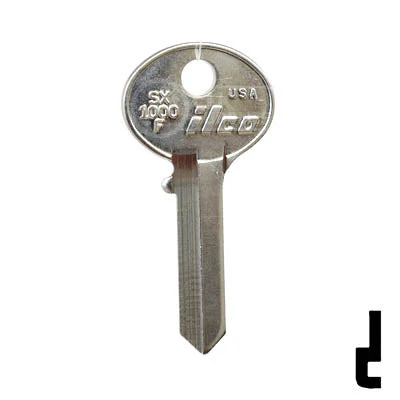 Uncut Key Blank | Corbin, CCL | SX1000F, 8687C-CR - Image 2
