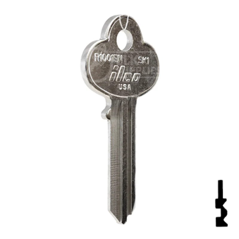 Uncut Key Blank | Corbin Russwin | R1001EN, SK1 - Image 4