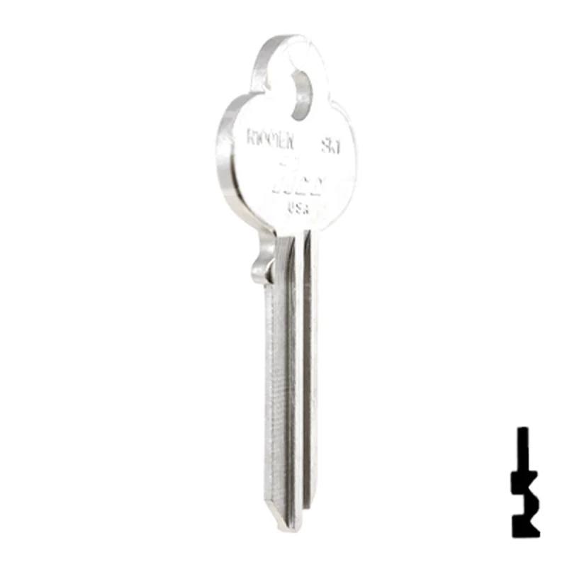 Uncut Key Blank | Corbin Russwin | R1001EN, SK1 - Image 5