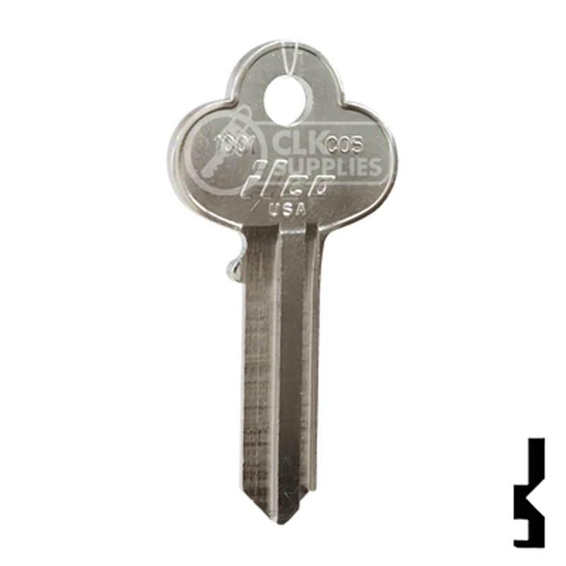 Uncut Key Blank | Corbin, Russwin | 1001, CO5 - Image 3