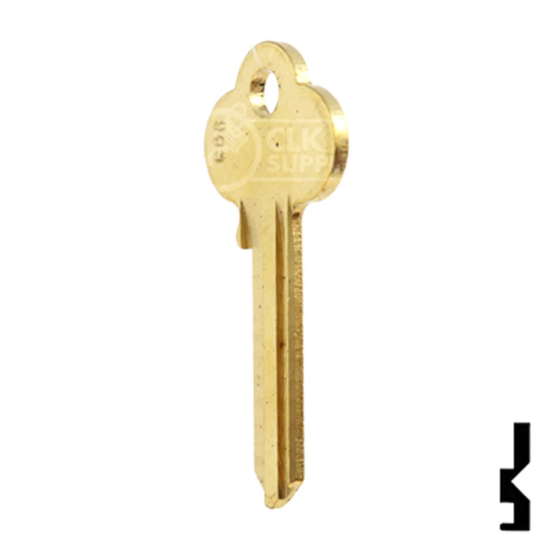 Uncut Key Blank | Corbin | 1001AB, CO6 - Image 22
