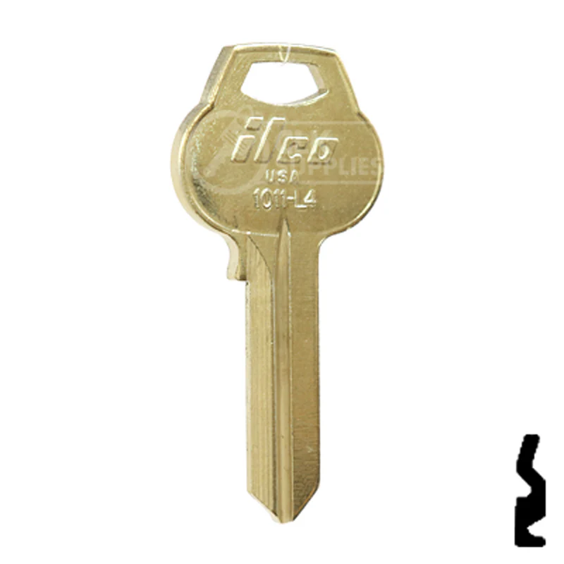 Uncut Key Blank | Corbin Russwin | 1011-L4 - Image 3