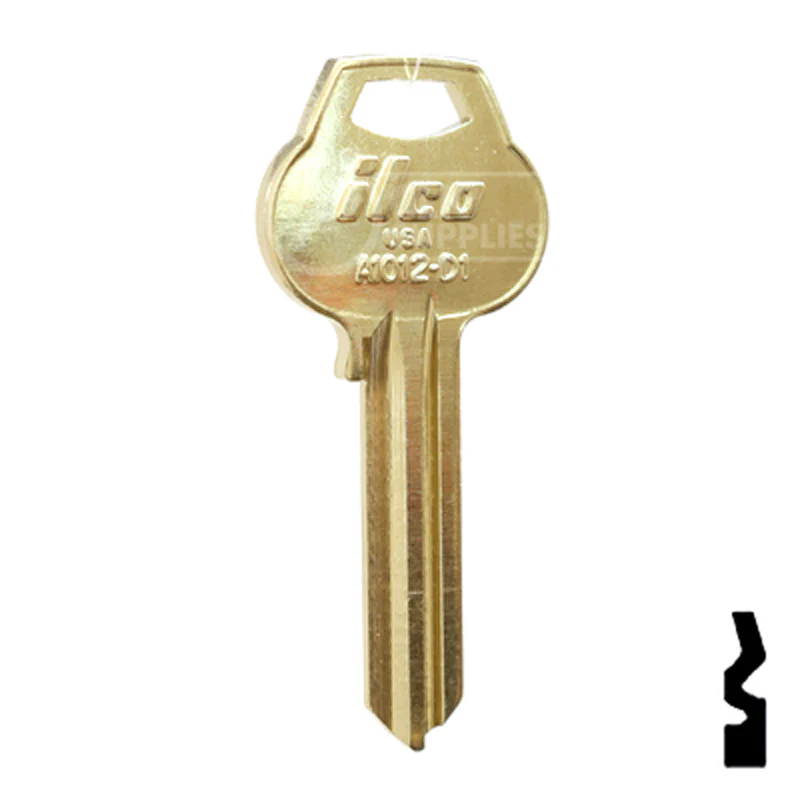 Uncut Key Blank | Corbin Russwin | 1012-D1 - Image 3