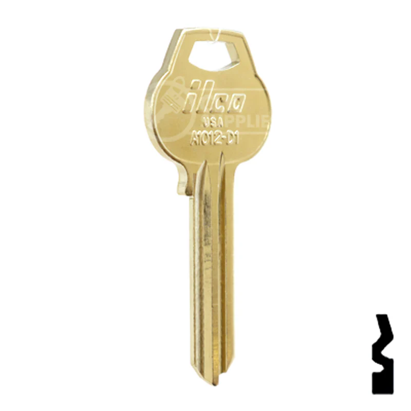 Uncut Key Blank | Corbin Russwin | 1012-D1 - Image 4