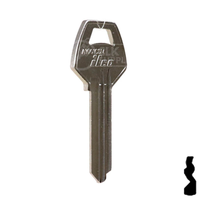 Uncut Key Blank | Corbin Russwin | A1001CDM - Image 4