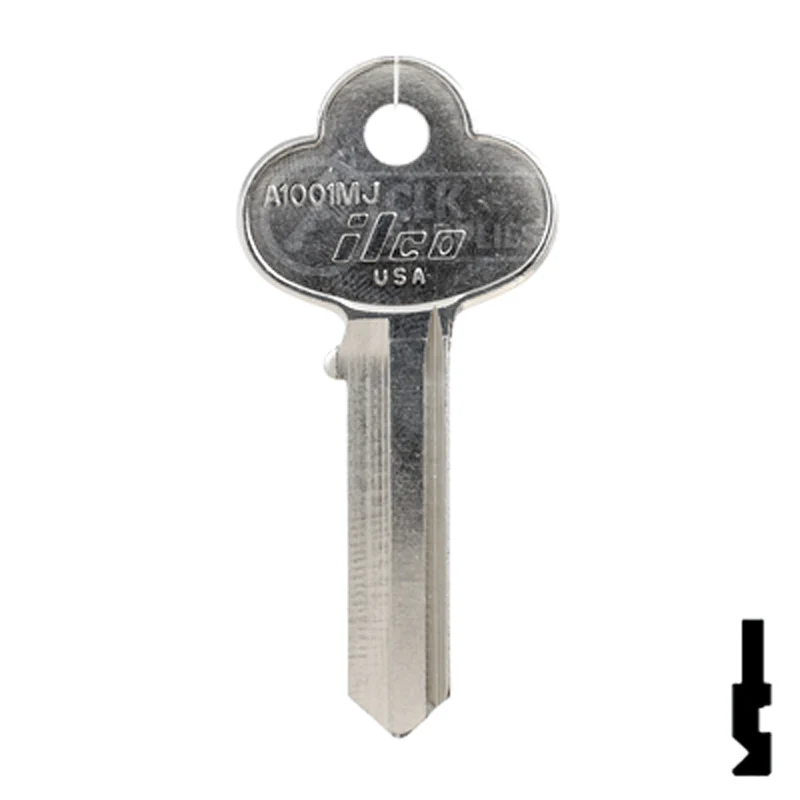 Uncut Key Blank | Corbin Russwin | A1001MJ, COR-112 - Image 2