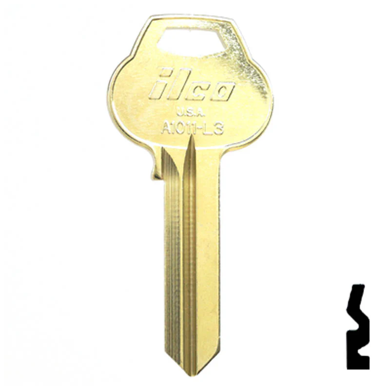 Uncut Key Blank | Corbin Russwin | A1011-L3 - Image 2